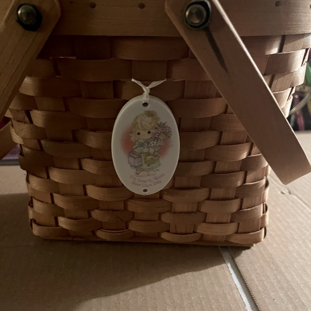 Precious moments basket